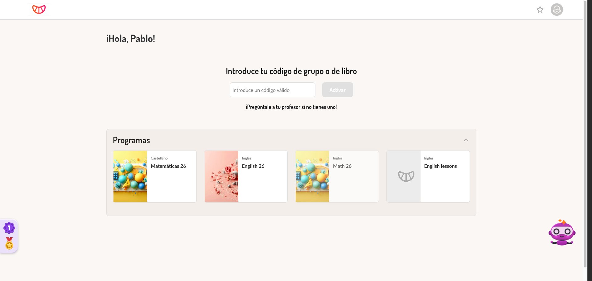 Home sin grupo